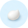 Un petit pois de dentifrice